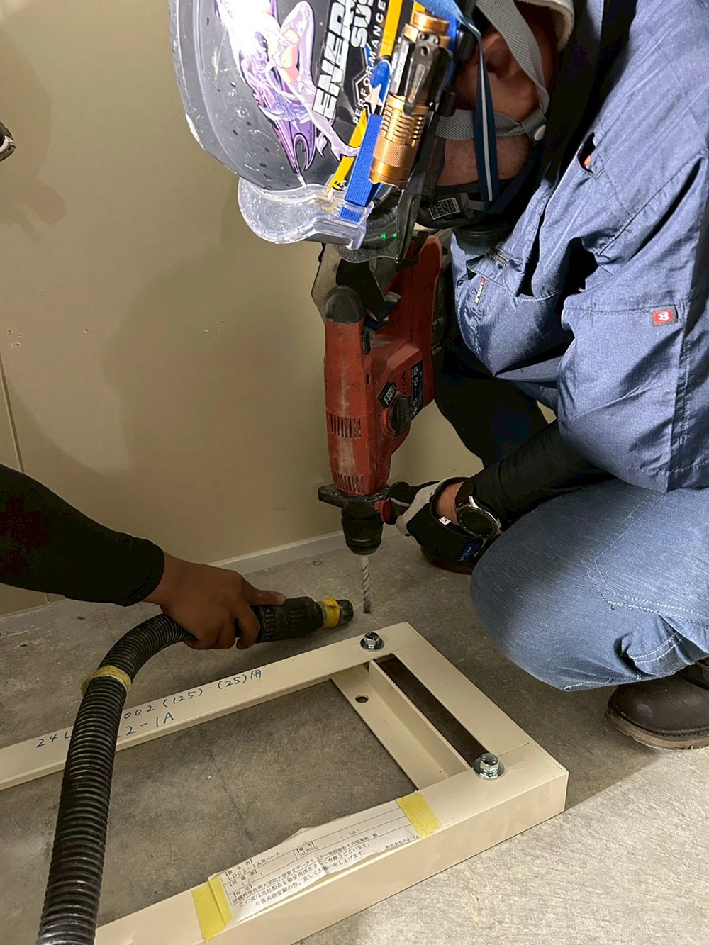 アンカー引抜実例